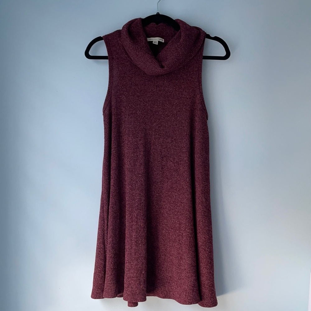 Cowl neck Swing dress